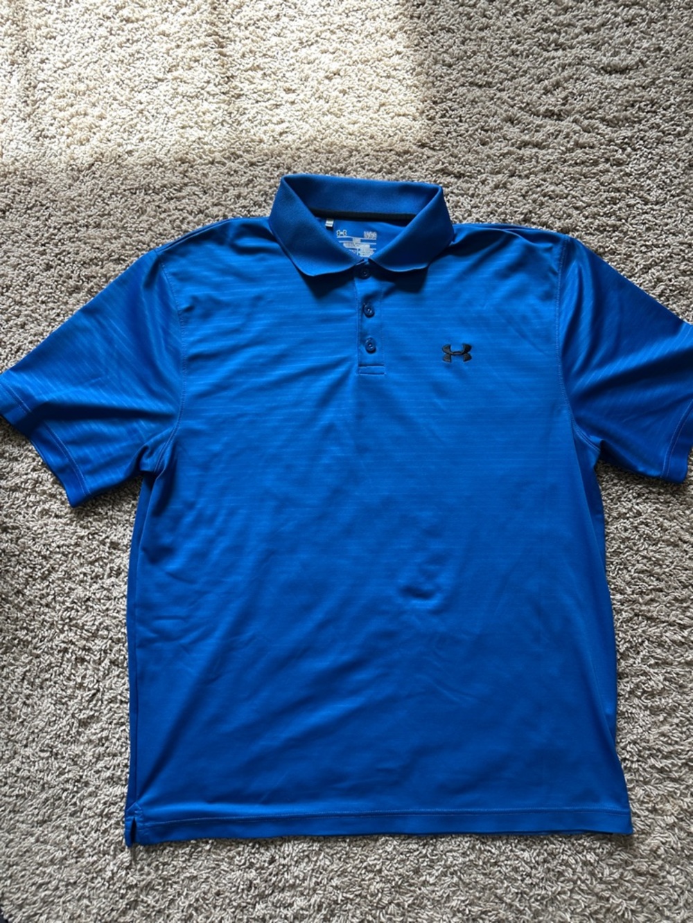 Under Armour Men's Royal Blue Performance Polo